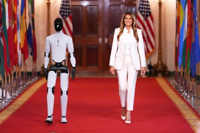 melania trump robot