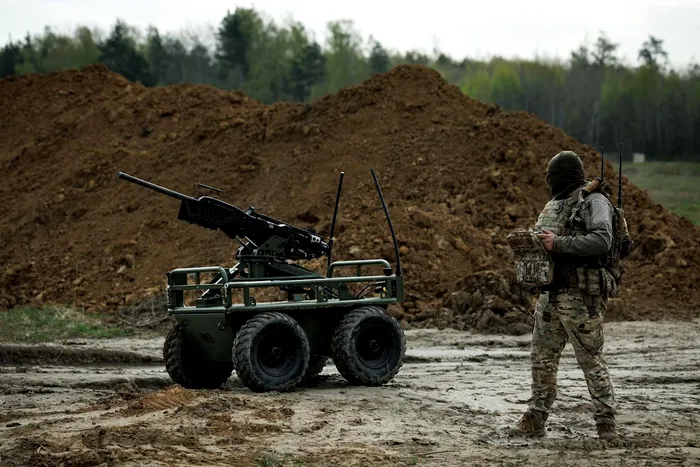 Razboi din Ucraina roboti front 1