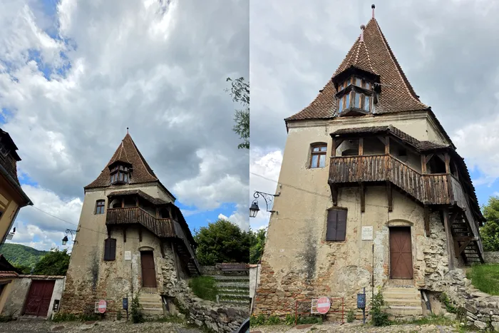 Test ultrawide și 1x cu Galaxy S26 Ultra și Turnul Cositorarilor / foto: Playtech