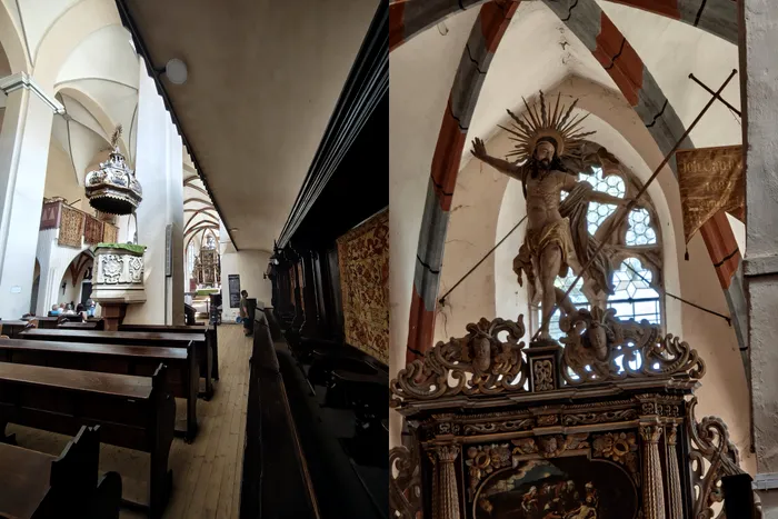 Test de zoom 20x în biserica din Cetatea Sighișoarei cu Motorola Signature / foto zoom cu F/2.4, expunere 1/69 și echivalent 13,3mm / foto: Playtech