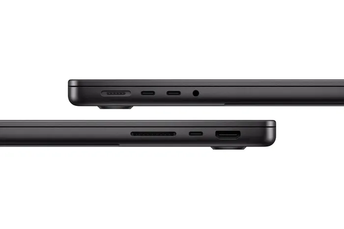 Apple MacBook Pro cu M6 - conectică
