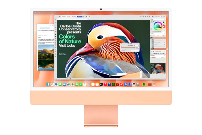 Partea de AI local face rulează foarte bine pe iMac cu M6