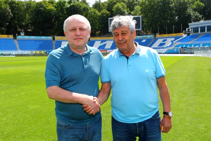 Igor Surkis si Mircea Lucescu