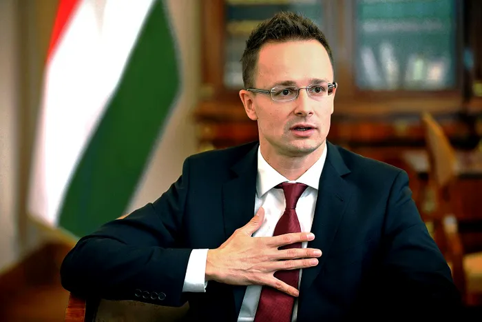 Ministrul ungar de externe, Peter Szijjarto