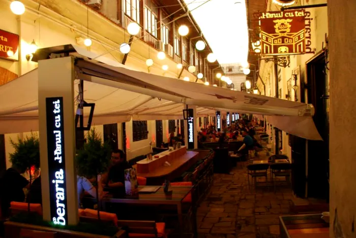 Hanul cu tei - imagine din prezent