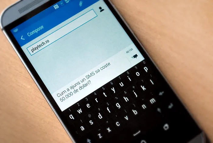 cum a ajuns un sms sa coste 50.00 de dolari