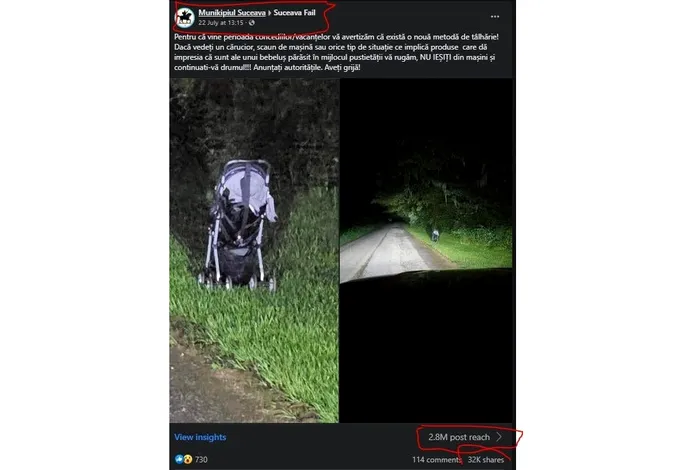 Stirea cu “metoda bebelusul”, devenita virala in presa din Romania, un mare fake news: explicatia fenomenului care a innebunit online-ul