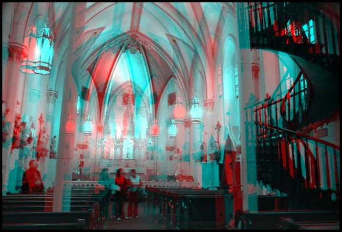 Imagine 3D anagliph