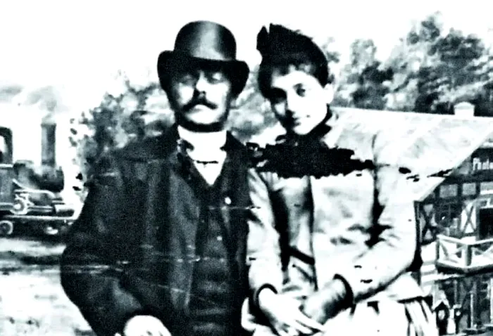 Ion Luca Caragiale s-a casatorit la 36 de ani cu domnița Alexandrina Burelly
