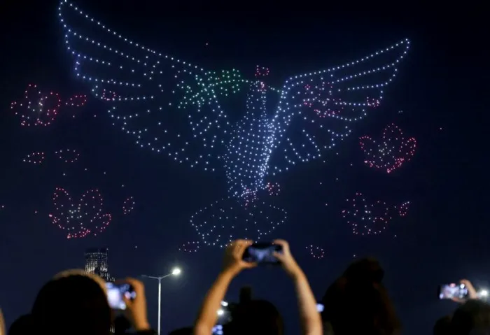 Spectacol drone China