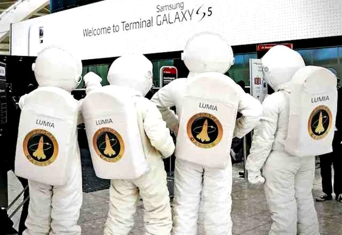 Samsung Galaxy S5 Heathrow Microsoft gluma