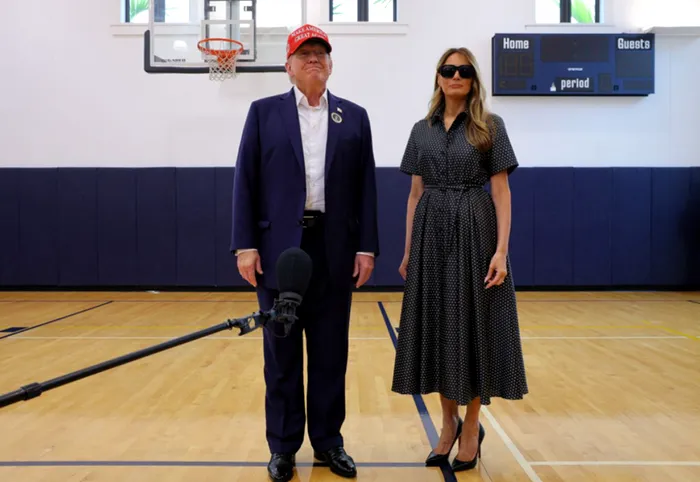 Cum s-a imbracat Melania Trump in ziua alegerilor din SUA
