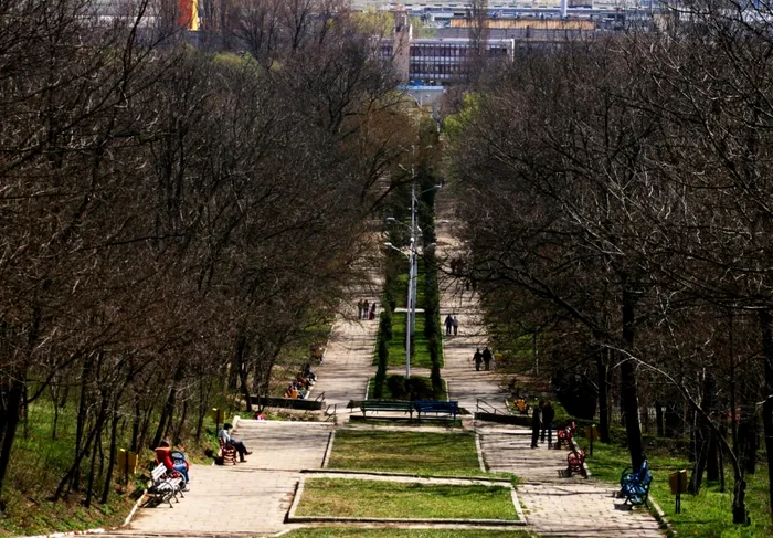 Gradina Publică din Bârlad. Foto Facebook TeSalut Vaslui