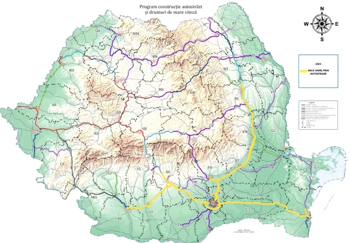 Cand va avea Romania 500 km de autostrada continua