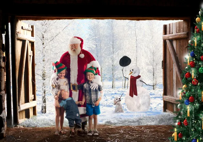 crăciun copii magie