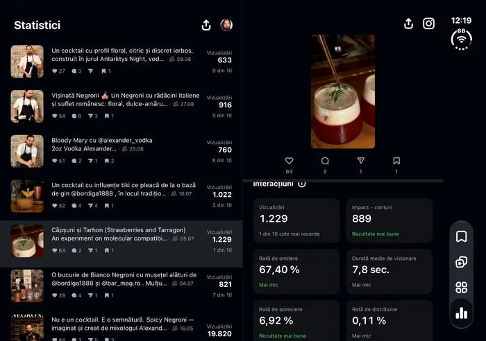 Aplicația Edits din universul Instagram profită la maxim de ecranul interior de la iPhone Duo