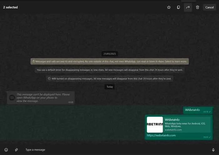 whatsapp update desktop