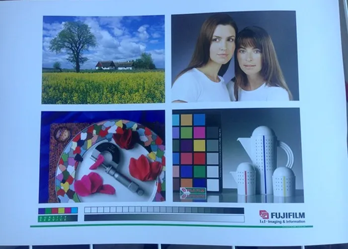 HP OfficeJet Pro 276dw pagina test colorimetrie