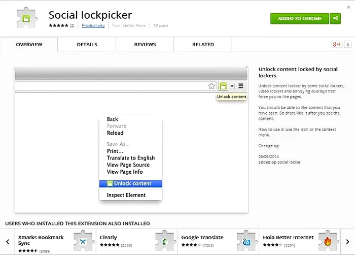 Social Lockpicker