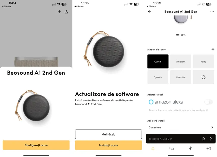 Bang & Olufsen Beosound A1 2nd Gen app