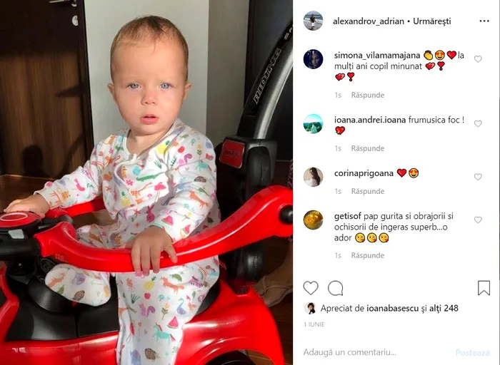 Eva Maria, fiica lui Adrian Alexandrov