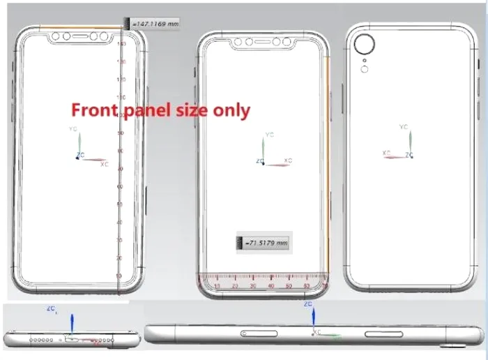 iphone x ecran 6.1