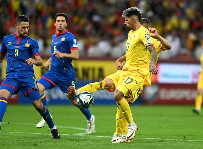 Preliminarii Euro 2024. România - Andorra 4-0.”Tricolorii” au urcat pe primul loc în grupă