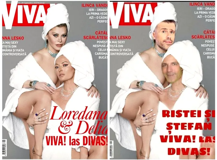 Ștefan Bănică Jr. și Florin Ristei fac mișto de Delia și Loredana Groza. Cum au râs de colegele lor