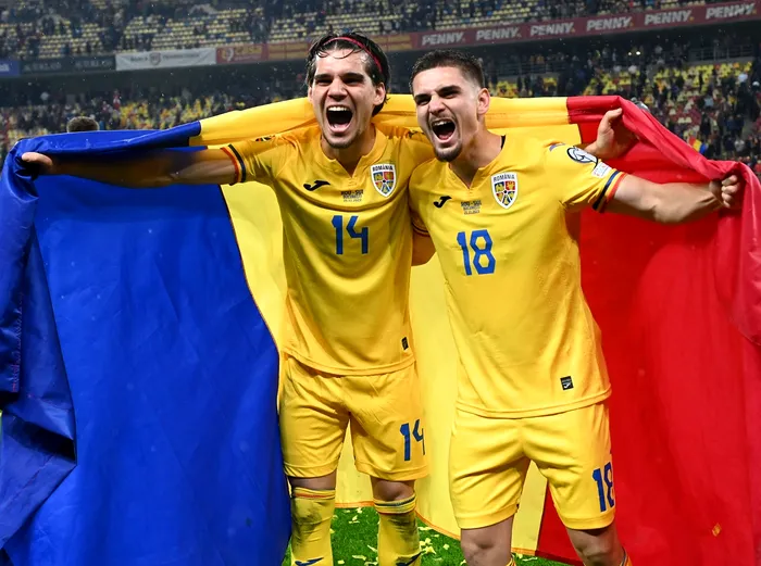 Momente de sărbătoare pe ”Arena Națională” la finalul meciului România - Elveția. Ionuț Radu a luat microfonul și a declanșat fiesta