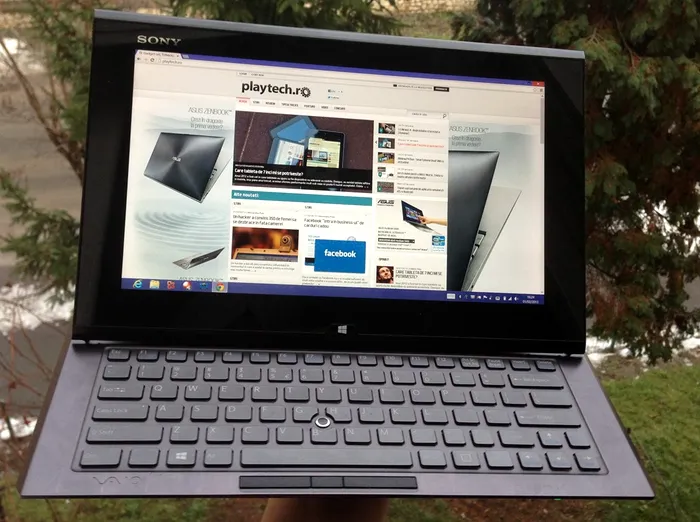 Review Sony Vaio Duo 11 ultrabook hibrid tableta 