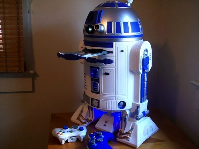 r2-d2 game console multi system PS3 XBOX360