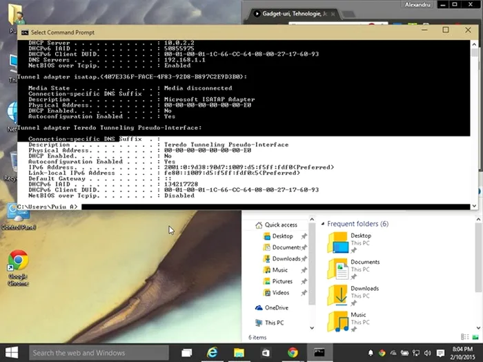 Windows 10 Command Prompt copy paste