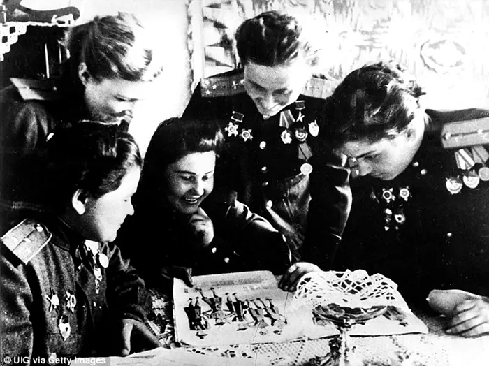 Vrăjitoarele Nopții, femeile pilot din URSS. Foto arhivă Getty Images