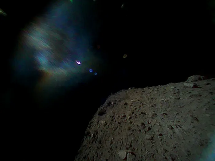 sonda spatiala imagini asteroid