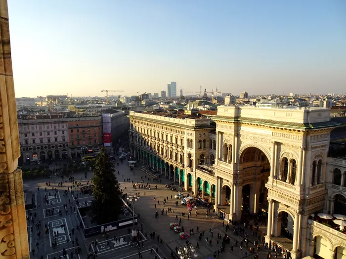 Piața centrală din Milano