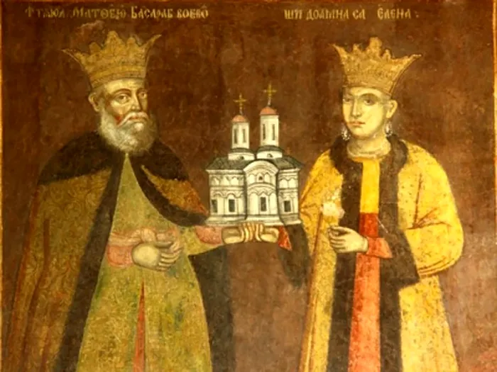 Doamna Elina, sotia domnitorului Matei Basarab. Foto arhiva