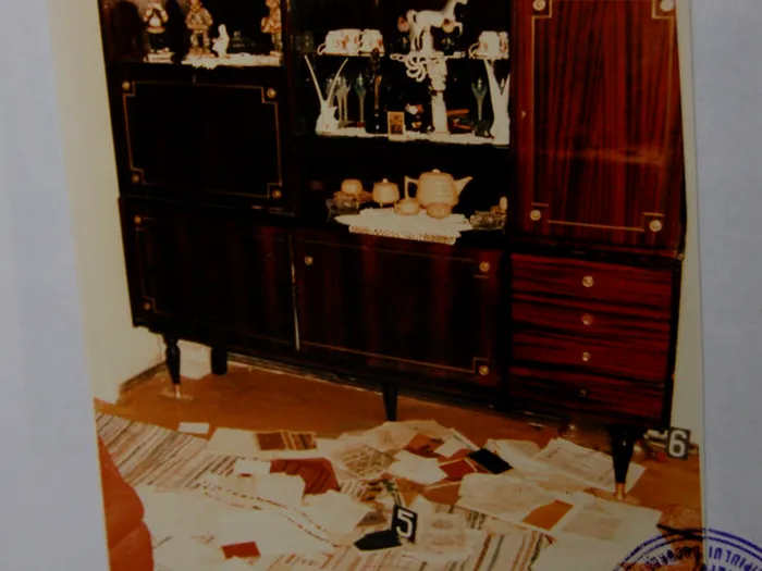 Casa Ororilor, cum au găsit-o anchetatorii după săvârșirea crimei. Foto arhivă