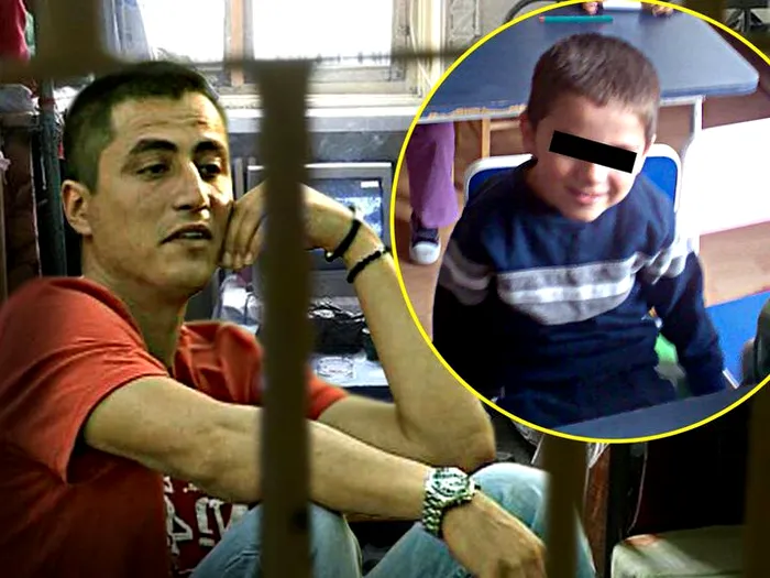 Cristian Cioacă și fiul lui, Patrick. FOTO: evz.ro