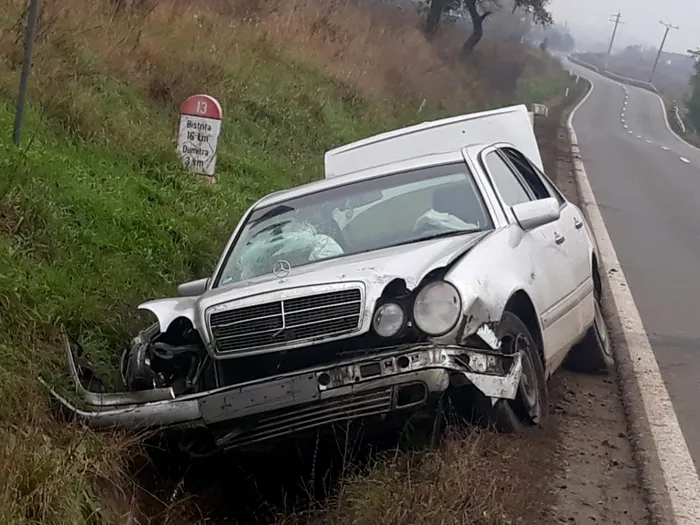 Masina a fost condusa de un minor de 13 ani in timpul accidentului