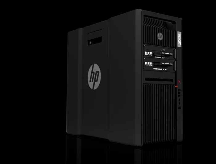 HP 820 Tower Red