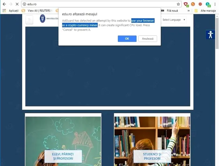 edu ro minare criptomonede