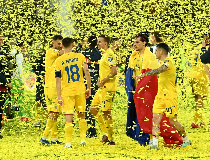 Momente de sărbătoare pe ”Arena Națională” la finalul meciului România - Elveția. Ionuț Radu a luat microfonul și a declanșat fiesta