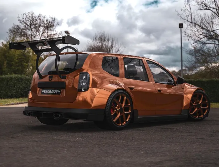 Dacia concept masina raliu