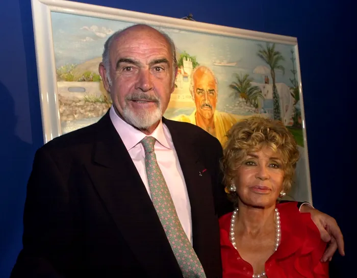 Sean Connery si sotia sa