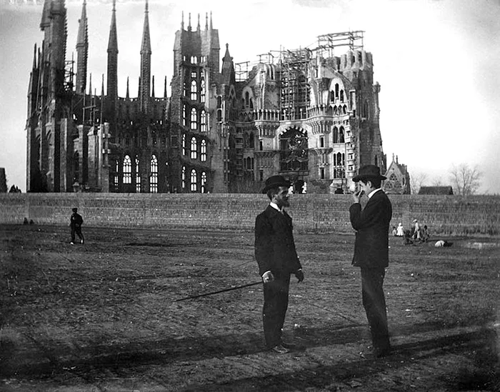 Sagrada Família în 1905
