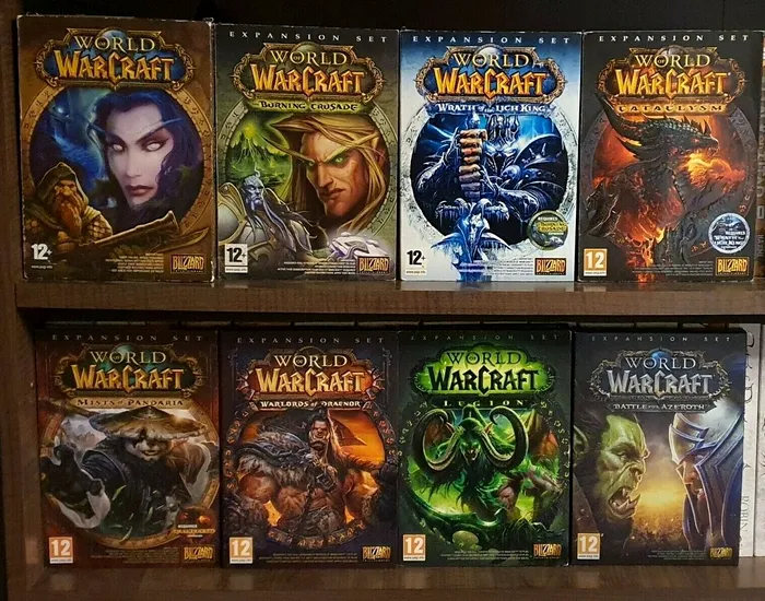 Colecția completă a jocului World of Warcraft