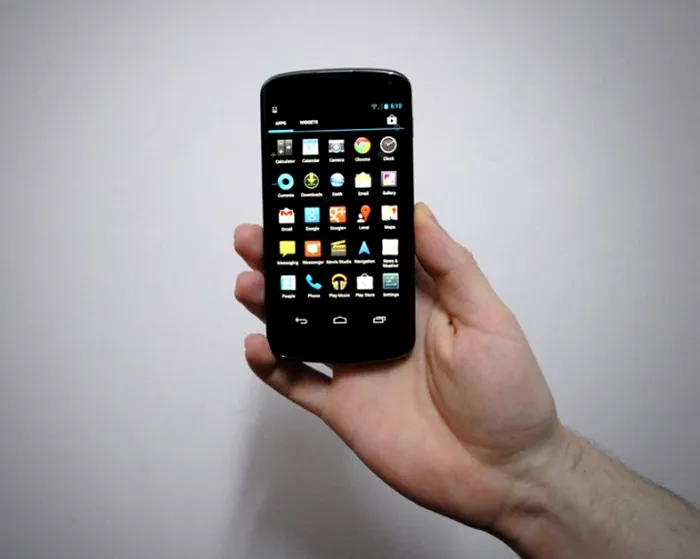 LG Nexus 4 Meniu