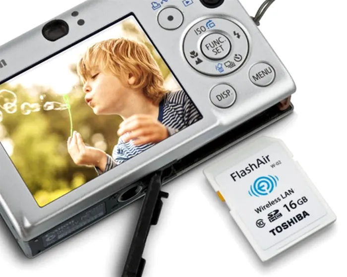 toshiba flashair sd hc