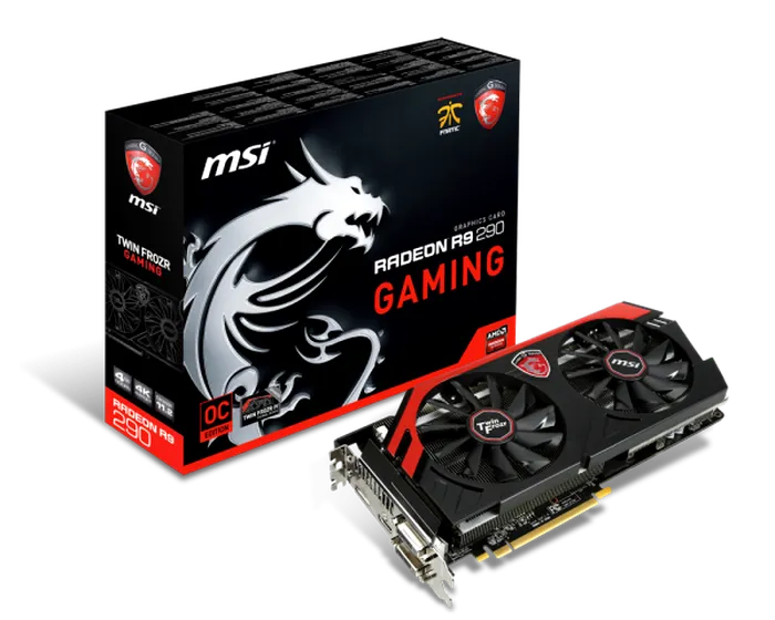 MSI Radeon R9 290 si 290X Gaming 4G 2