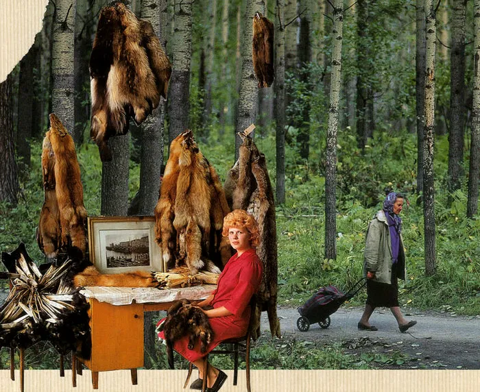 colaj cu fotografii din epoca urss